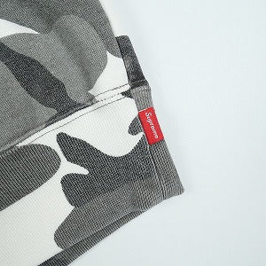 SUPREME シュプリーム 25FW Woven Patches Hooded Sweatshirt Snow Camo パーカー 白灰 Size 【S】 【中古品-ほぼ新品】 20827855
