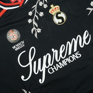 SUPREME シュプリーム 25FW Floral Soccer Jersey Black サッカージャージ 黒 Size 【M】 【新古品・未使用品】 20827941