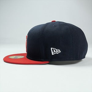 SUPREME シュプリーム 25FW Reaper S Logo New Eta Navy キャップ 紺 Size 【7　1/2(L)】 【新古品・未使用品】 20827977