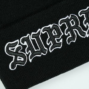 SUPREME シュプリーム 25FW New Era Old English Beanie Black ビーニー 黒 Size 【フリー】 【新古品・未使用品】 20827978