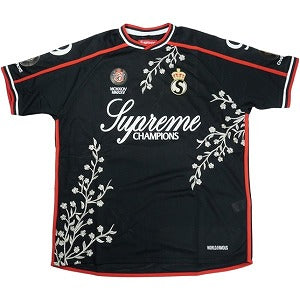 SUPREME シュプリーム 25FW Floral Soccer Jersey Black サッカージャージ 黒 Size 【XL】 【新古品・未使用品】 20827981