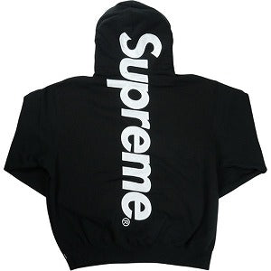 SUPREME シュプリーム 25FW Satin Applique Hooded Sweatshirt Black パーカー 黒 Size 【XXL】 【新古品・未使用品】 20827982
