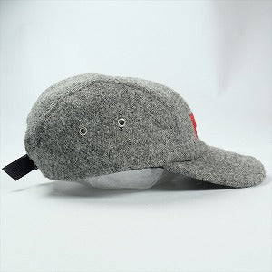 SUPREME シュプリーム 12AW Harris Tweed Camp Cap キャンプキャップ 灰 Size 【フリー】 【中古品-良い】 20827993