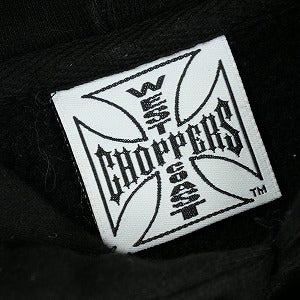 VINTAGE ヴィンテージ West Coast Choppers ウェストコーストチョッパーズ Red Iron Cross Hoodie パーカー 黒 Size 【L】 【中古品-良い】 20827996