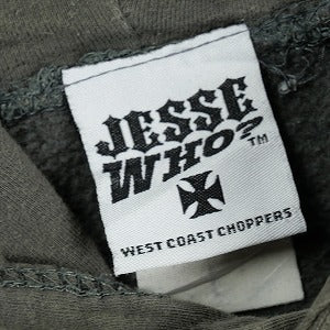 VINTAGE ヴィンテージ West Coast Choppers ウェストコーストチョッパーズ Metallic Iron Cross Hoodie パーカー チャコール Size 【M】 【中古品-良い】 20827997