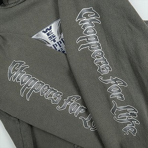 VINTAGE ヴィンテージ West Coast Choppers ウェストコーストチョッパーズ Metallic Iron Cross Hoodie パーカー チャコール Size 【M】 【中古品-良い】 20827997