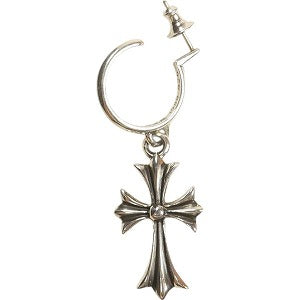 CHROME HEARTS クロム・ハーツ TINY CH CROSS EARRING SILVER ピアス 銀 Size 【フリー】 【新古品・未使用品】 20827998