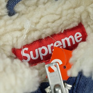 SUPREME シュプリーム 25FW Faux Shearling Lined Bomber Jacket Navy ジャケット 紺 Size 【L】 【新古品・未使用品】 20828001