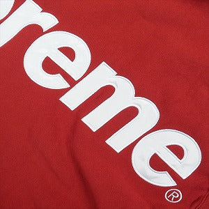 SUPREME シュプリーム 25FW Satin Applique Hooded Sweatshirt Dark Red パーカー 赤 Size 【S】 【新古品・未使用品】 20828015