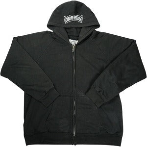 CHROME HEARTS クロム・ハーツ SCROLL THERMAL ZIP HOODIE BLACK ジップパーカー オールド 黒 Size 【L】 【中古品-良い】 20828136