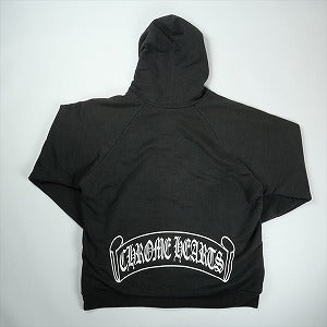 CHROME HEARTS クロム・ハーツ SCROLL THERMAL ZIP HOODIE BLACK ジップパーカー オールド 黒 Size 【L】 【中古品-良い】 20828136