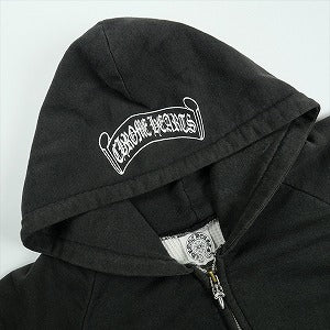 CHROME HEARTS クロム・ハーツ SCROLL THERMAL ZIP HOODIE BLACK ジップパーカー オールド 黒 Size 【L】 【中古品-良い】 20828136