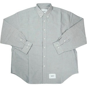 WTAPS ダブルタップス 25AW BD 03 LS CTPL OXFORD COOLMAX OF 252CWDT-SHM02 長袖シャツ 黒 Size 【M】 【新古品・未使用品】 20828141
