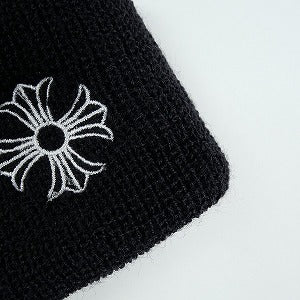 CHROME HEARTS クロム・ハーツ HORSESHOE CROSS WOOL WATCH CAP BLACK ビーニー 黒 Size 【フリー】 【新古品・未使用品】 20828146