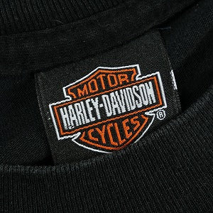 VINTAGE ヴィンテージ Harley Davidson ハーレーダビッドソン Spider Web LS Tee ロンT 黒 Size 【L】 【中古品-良い】 20828148