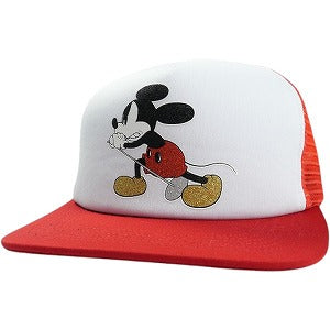 SUPREME シュプリーム ×Number ine 25FW Mickey Mouse Mesh Back 5-Panel Red メッシュキャップ 赤 Size 【フリー】 【新古品・未使用品】 20828157