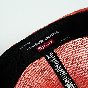 SUPREME シュプリーム ×Number ine 25FW Mickey Mouse Mesh Back 5-Panel Red メッシュキャップ 赤 Size 【フリー】 【新古品・未使用品】 20828158