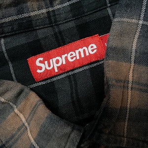 SUPREME シュプリーム ×The Exorcist 25FW Flannel Shirt Black 長袖シャツ 黒 Size 【L】 【新古品・未使用品】 20828168