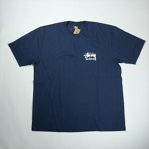 STUSSY ステューシー STOCK LOS ANGELES TEE NAVY  LA限定Tシャツ 紺 Size 【XL】 【新古品・未使用品】 20828398