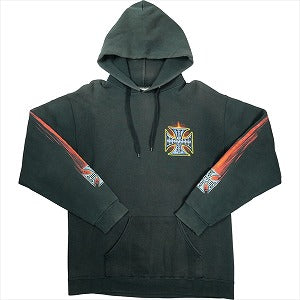 VINTAGE ヴィンテージ West Coast Choppers ウェストコーストチョッパーズ Flame Iron Cross Hoodie パーカー 黒 Size 【M】 【中古品-良い】 20828404
