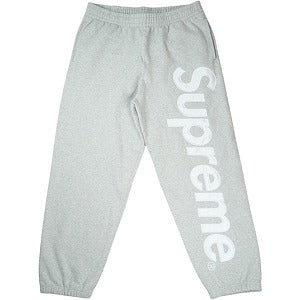SUPREME シュプリーム 25FW Satin Applique Sweatpant Heather Grey スウェットパンツ 灰 Size 【M】 【新古品・未使用品】 20828408