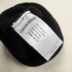 CHROME HEARTS クロム・ハーツ HAT WATCH CAP WOOL MULTI CH PLUS BLACK/WHITE ビーニー 黒 Size 【フリー】 【新古品・未使用品】 20828412