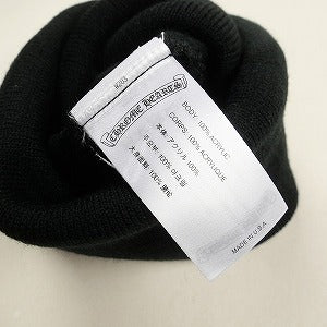 CHROME HEARTS クロム・ハーツ WATCH CAP BLACK/WHITE ビーニー 黒 Size 【フリー】 【新古品・未使用品】 20828413