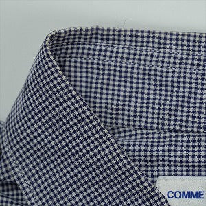 SUPREME シュプリーム × COMME des GARCONS SHIRT 13SS Gusset Shirt シャツ 紺 Size 【S】 【中古品-良い】 20828417