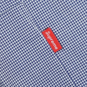 SUPREME シュプリーム × COMME des GARCONS SHIRT 13SS Gusset Shirt シャツ 紺 Size 【S】 【中古品-良い】 20828417