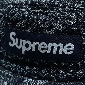 SUPREME シュプリーム 25SS Bandana Jacquard Denim Camp Cap Indigo キャンプキャップ インディゴ Size 【フリー】 【中古品-非常に良い】 20828418