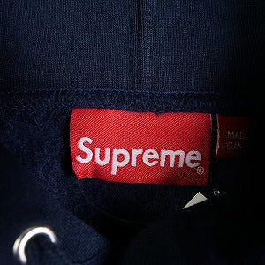 SUPREME シュプリーム 23AW Shop Small Box Hooded Sweatshirt Navy 東京限定スウェットパーカー 紺 Size 【XL】 【新古品・未使用品】 20828452