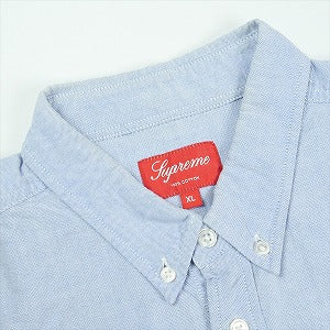 SUPREME シュプリーム S/S Oxford Shirt  Light Blue 半袖 オックスフォードシャツ 青 Size 【XL】 【中古品-非常に良い】 20828457
