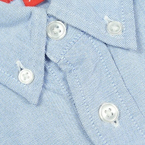 SUPREME シュプリーム S/S Oxford Shirt  Light Blue 半袖 オックスフォードシャツ 青 Size 【XL】 【中古品-非常に良い】 20828457