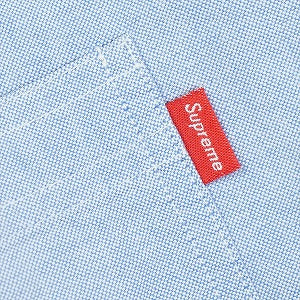 SUPREME シュプリーム S/S Oxford Shirt  Light Blue 半袖 オックスフォードシャツ 青 Size 【XL】 【中古品-非常に良い】 20828457
