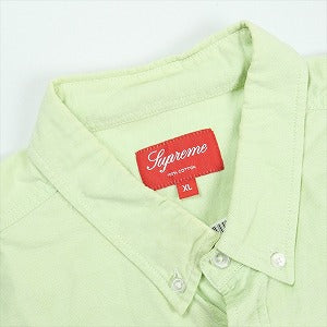 SUPREME シュプリーム S/S Oxford Shirt light green 半袖 オックスフォードシャツ 緑 Size 【XL】 【中古品-非常に良い】 20828458