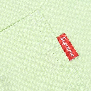 SUPREME シュプリーム S/S Oxford Shirt light green 半袖 オックスフォードシャツ 緑 Size 【XL】 【中古品-非常に良い】 20828458