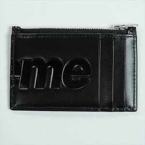 SUPREME シュプリーム 25FW Leather Zip Card Holder Black カードケース 黒 Size 【フリー】 【新古品・未使用品】 20828462