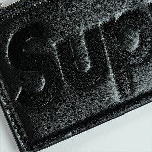 SUPREME シュプリーム 25FW Leather Zip Card Holder Black カードケース 黒 Size 【フリー】 【新古品・未使用品】 20828462