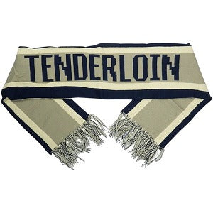 TENDERLOIN テンダーロイン T-KNIT SCARF TDL ストール マフラー 紺 Size 【フリー】 【中古品-非常に良い】 20828464