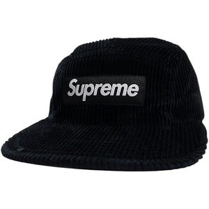 SUPREME シュプリーム 25FW Corduroy Camp Cap Black キャンプキャップ 黒 Size 【フリー】 【新古品・未使用品】 20828470