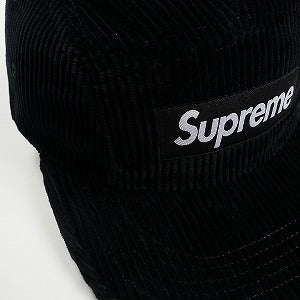 SUPREME シュプリーム 25FW Corduroy Camp Cap Black キャンプキャップ 黒 Size 【フリー】 【新古品・未使用品】 20828470