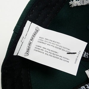 CHROME HEARTS クロム・ハーツ HAT 6 PANEL CAP ON FIELD BSBL FORSET GREEN キャップ 緑 Size 【フリー】 【新古品・未使用品】 20828482