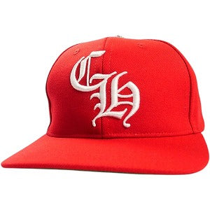 CHROME HEARTS クロム・ハーツ HAT 6 PANEL CAP ON FIELD BSBL RED キャップ 赤 Size 【フリー】 【新古品・未使用品】 20828483