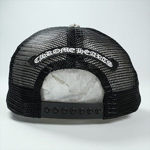 CHROME HEARTS クロム・ハーツ TRUCKER CAP NEW 3 CEM CRS BLACK/BLACK メッシュキャップ 黒 Size 【フリー】 【新古品・未使用品】 20828485