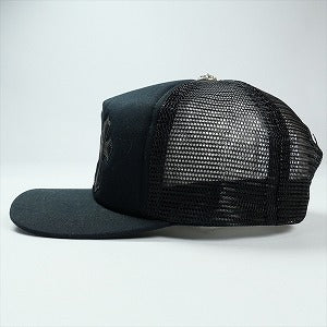 CHROME HEARTS クロム・ハーツ TRUCKER CAP NEW 3 CEM CRS BLACK/BLACK メッシュキャップ 黒 Size 【フリー】 【新古品・未使用品】 20828486