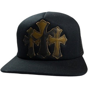 CHROME HEARTS クロム・ハーツ TRUCKER CAP NEW 3 CEM CRS BLACK/CAMO メッシュキャップ 黒緑 Size 【フリー】 【新古品・未使用品】 20828488