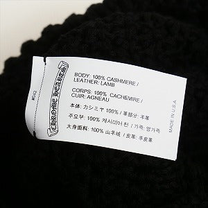CHROME HEARTS クロム・ハーツ ASPEN BEANIE BLACK ビーニー 黒 Size 【フリー】 【新古品・未使用品】 20828492