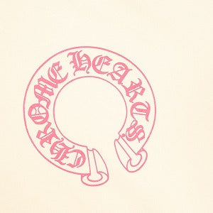 CHROME HEARTS クロム・ハーツ HORSESHOE HOODIE WHITE/PINK パーカー 白 Size 【S】 【新古品・未使用品】 20828495