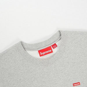 SUPREME シュプリーム 24AW Small Box Crewneck Heather Grey クルーネックスウェット 灰 Size 【M】 【中古品-良い】 20828501