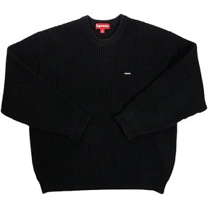 SUPREME シュプリーム 24AW Waffle Small Box Sweater Black セーター 黒 Size 【L】 【中古品-良い】 20828502